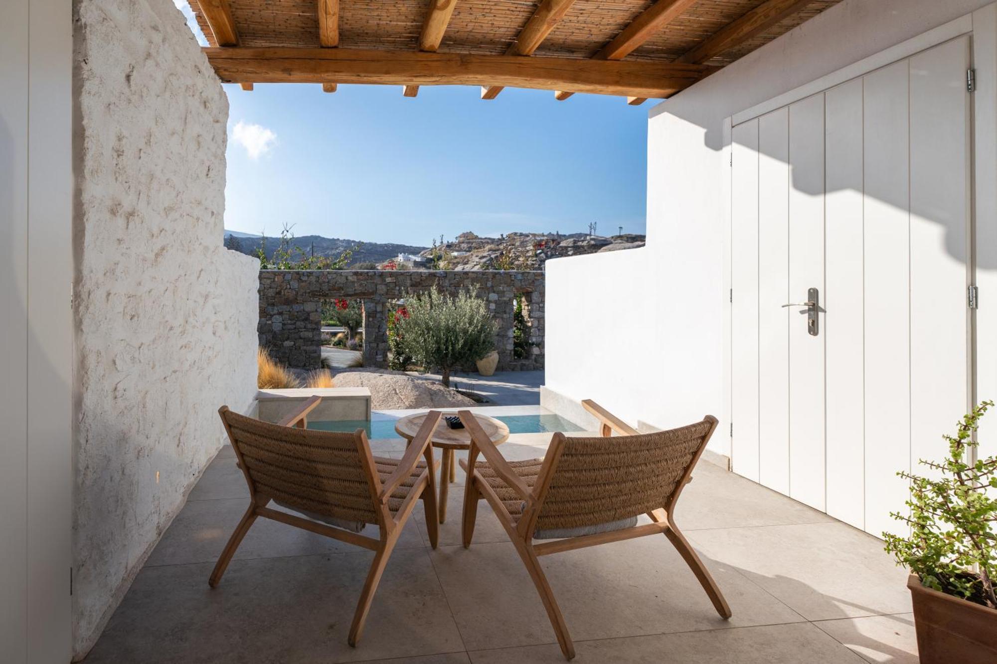 Klouvas Oliving Mykonos Luxury Suites מראה חיצוני תמונה