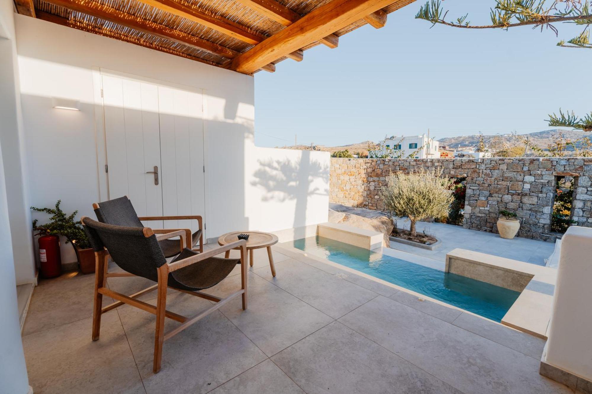 Klouvas Oliving Mykonos Luxury Suites מראה חיצוני תמונה
