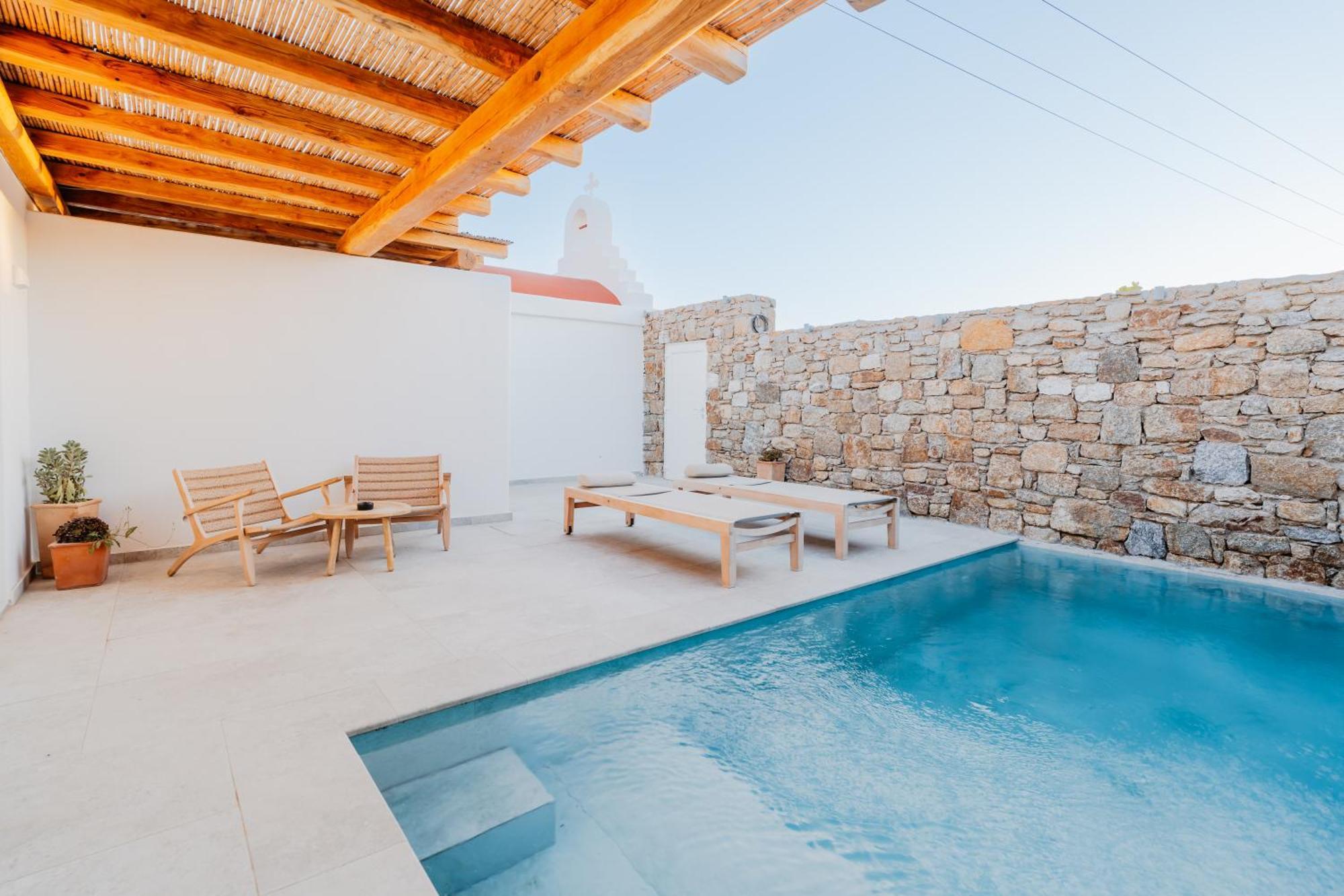 Klouvas Oliving Mykonos Luxury Suites מראה חיצוני תמונה