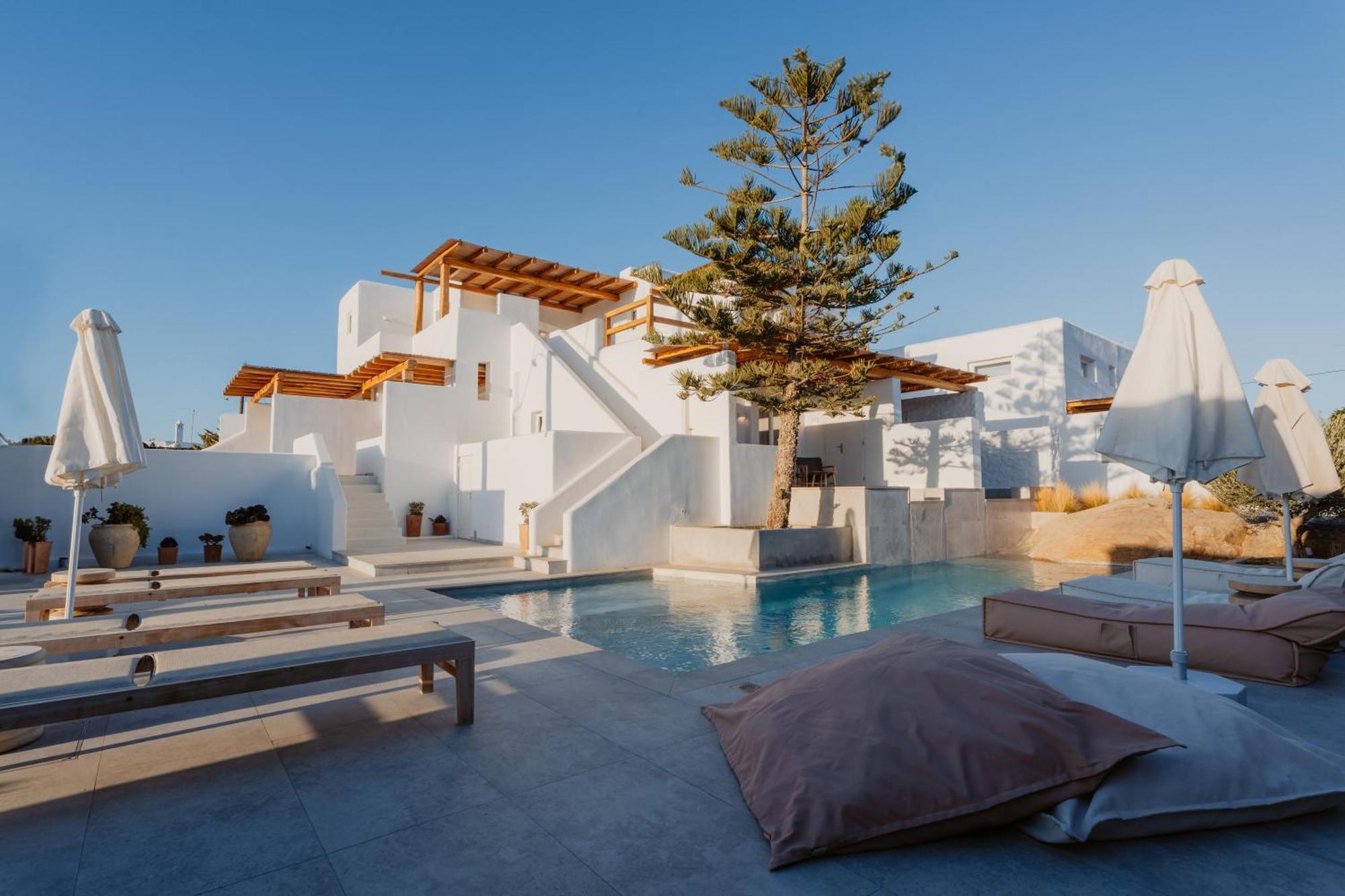 Klouvas Oliving Mykonos Luxury Suites מראה חיצוני תמונה