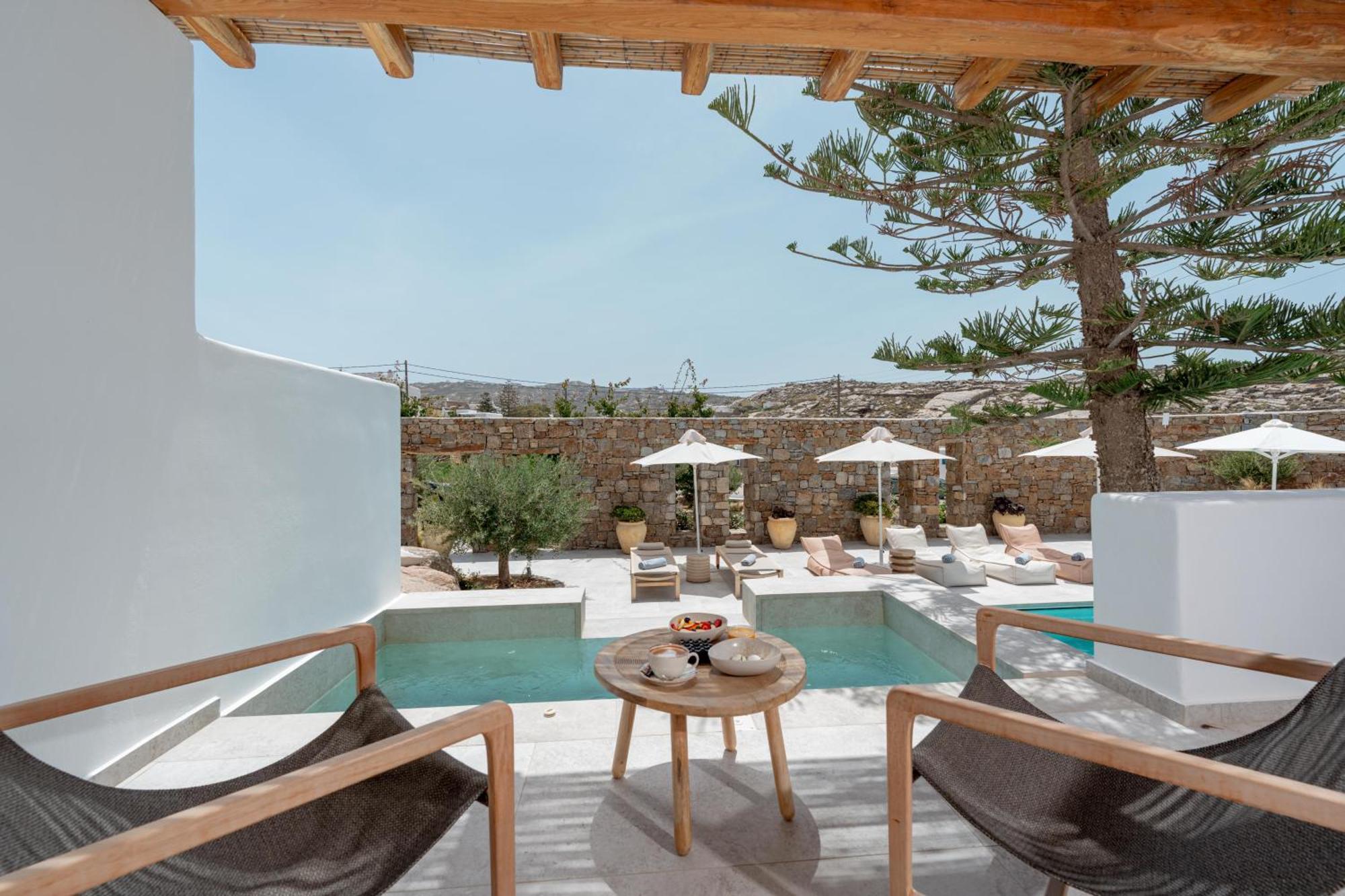 Klouvas Oliving Mykonos Luxury Suites מראה חיצוני תמונה