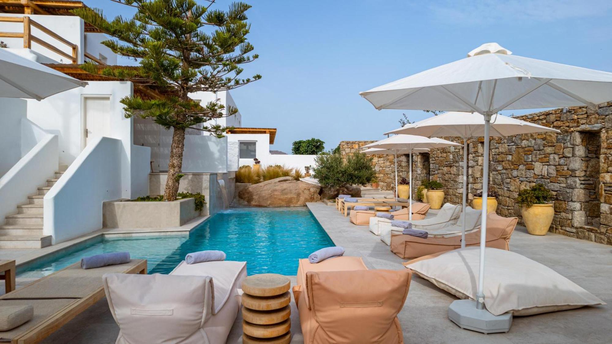Klouvas Oliving Mykonos Luxury Suites מראה חיצוני תמונה